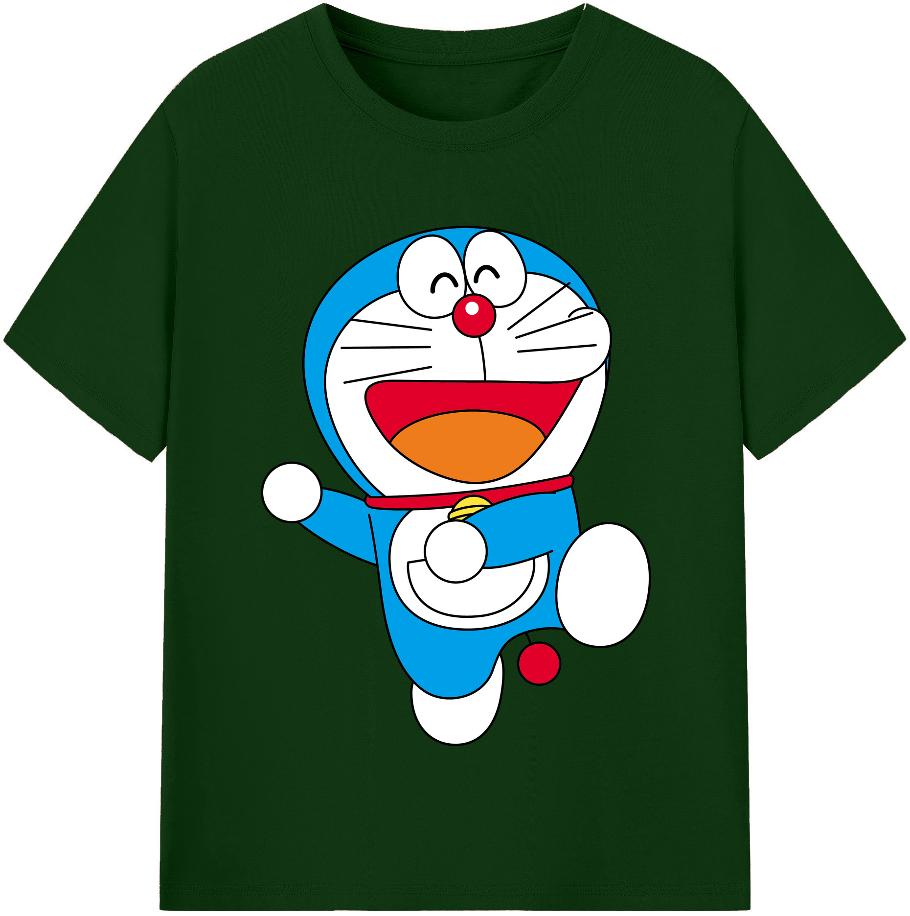 （画像用） ドラえもん Doraemon 綿100％半袖Tシャツ（フロントプリント）